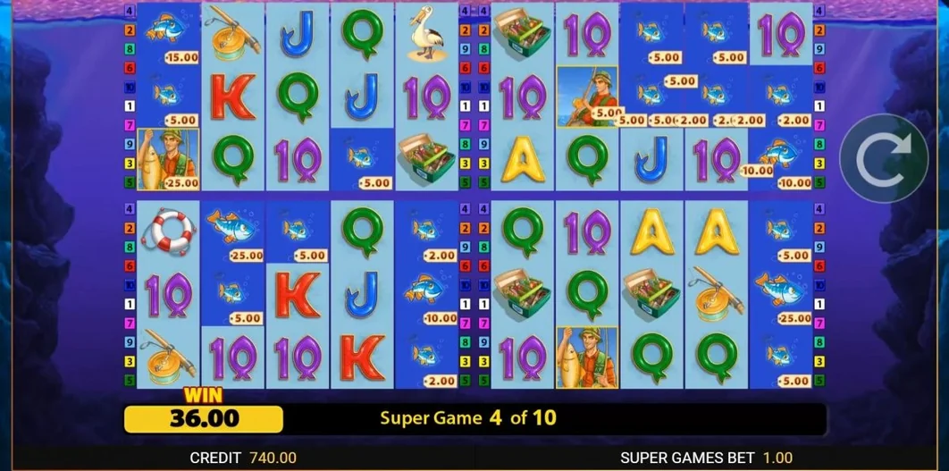 Spin super game reels